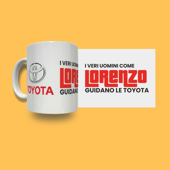 Tazza in ceramica personalizzata - Toyota