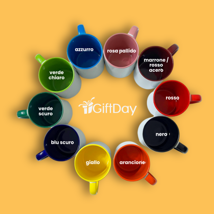 Tazza personalizzata con 3 foto e testo
