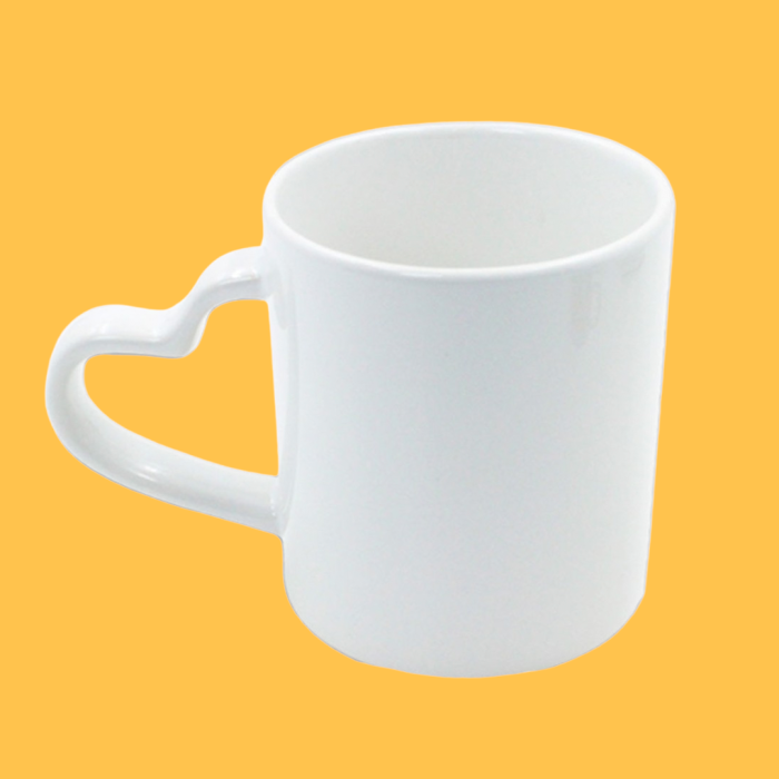 Tazza personalizzata con motivo a forma di cuore