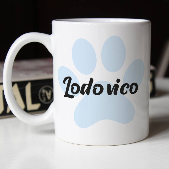 Tazza con il nome del vostro cucciolo