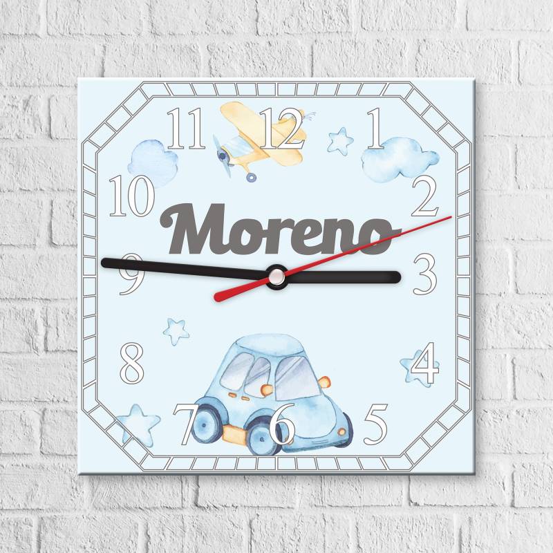 Orologio da parete quadrato per la camera del bambino