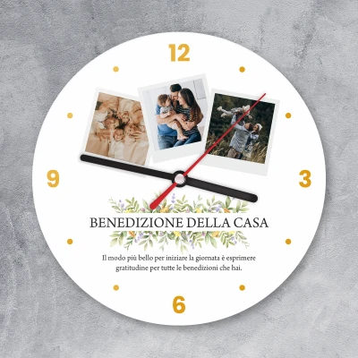 Orologio da parete - Benedizione della casa