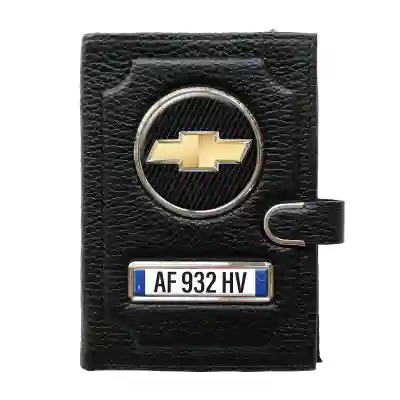 Portafoglio con scomparto per il denaro con clip - Chevrolet