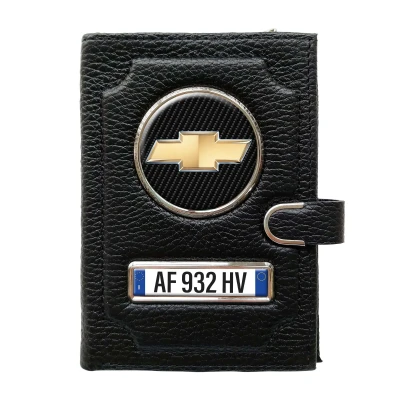 Portafoglio con scomparto per il denaro con clip - Chevrolet