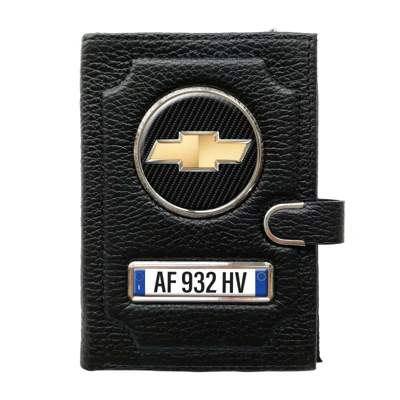 Portafoglio con scomparto per il denaro con clip - Chevrolet