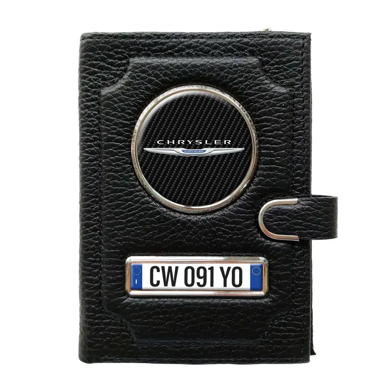 Portafoglio con scomparto per il denaro con clip - Chrysler