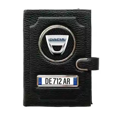 Portafoglio con scomparto per il denaro con clip - Dacia
