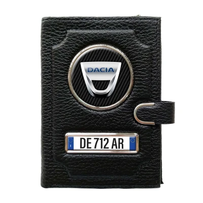 Portafoglio con scomparto per il denaro con clip - Dacia
