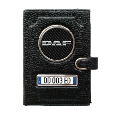 Portafoglio con scomparto per il denaro con clip - DAF