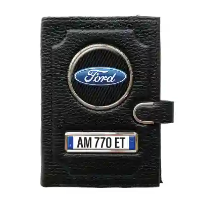 Portafoglio con scomparto per il denaro con clip - FORD