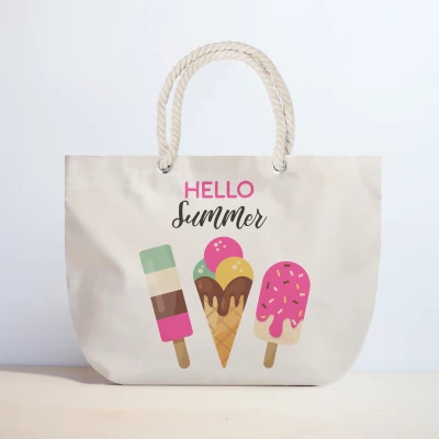 Borsa da spiaggia personalizzata - Gelato