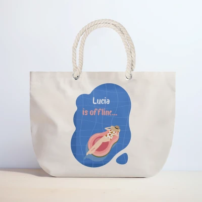 Borsa da spiaggia personalizzata - Offline
