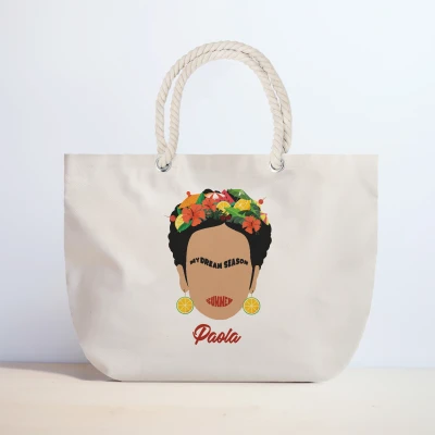 Borsa da spiaggia personalizzata - La mia stagione dei sogni