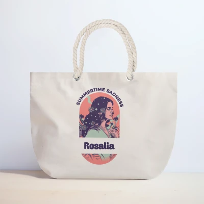 Borsa da spiaggia personalizzata - Tristezza estiva