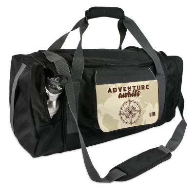 Borsa sportiva personalizzata - Adventure awaits