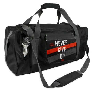Borsa sportiva personalizzata - Never give up