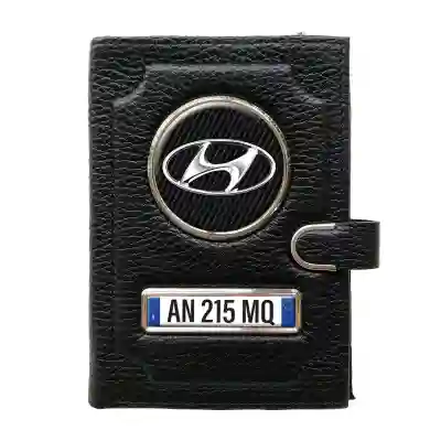 Portafoglio con scomparto per il denaro con clip - HYUNDAI