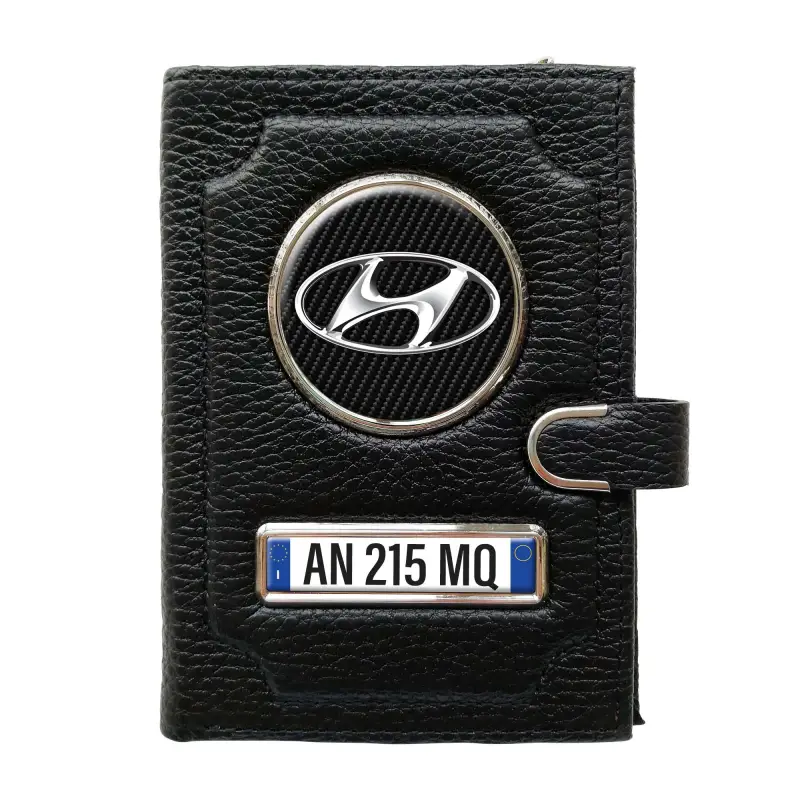 Portafoglio con scomparto per il denaro con clip - HYUNDAI