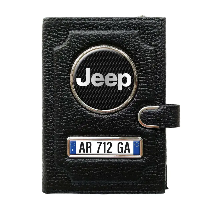 Portafoglio con scomparto per il denaro con clip - JEEP