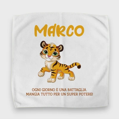 Asciugamano per lunch box personalizzato - Leone