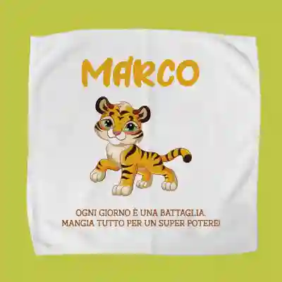 Asciugamano per lunch box personalizzato - Leone