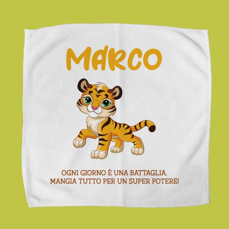 Asciugamano per lunch box personalizzato - Leone