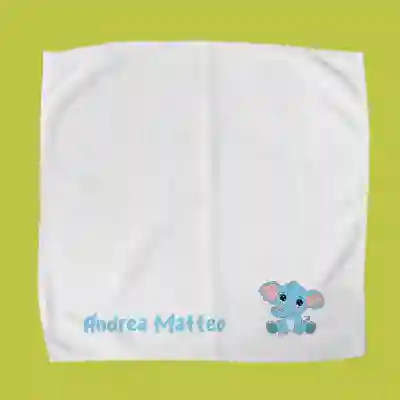 Asciugamano per lunch box personalizzato - Elefantino