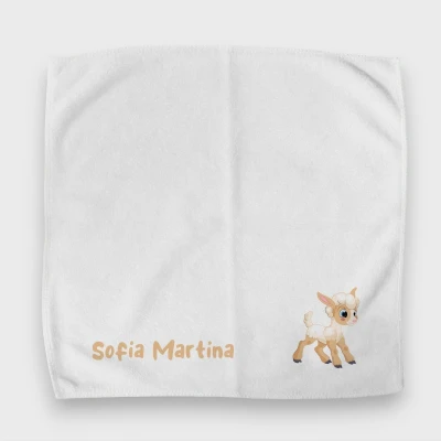 Asciugamano per lunch box personalizzato - Caprettino