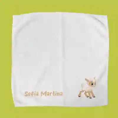 Asciugamano per lunch box personalizzato - Caprettino