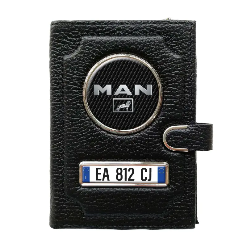 Portafoglio con scomparto per il denaro con clip - MAN