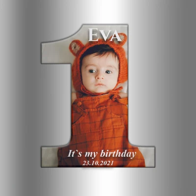 Magneti da frigo - Per il primo anniversario