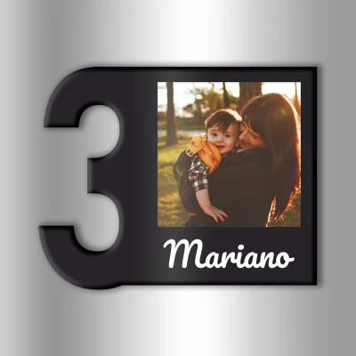 Magneti da frigo - Per il terzo anniversario