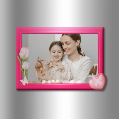 Magneti da frigo - Con fiori