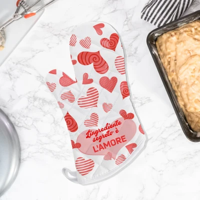 Guanti da cucina - Cuori