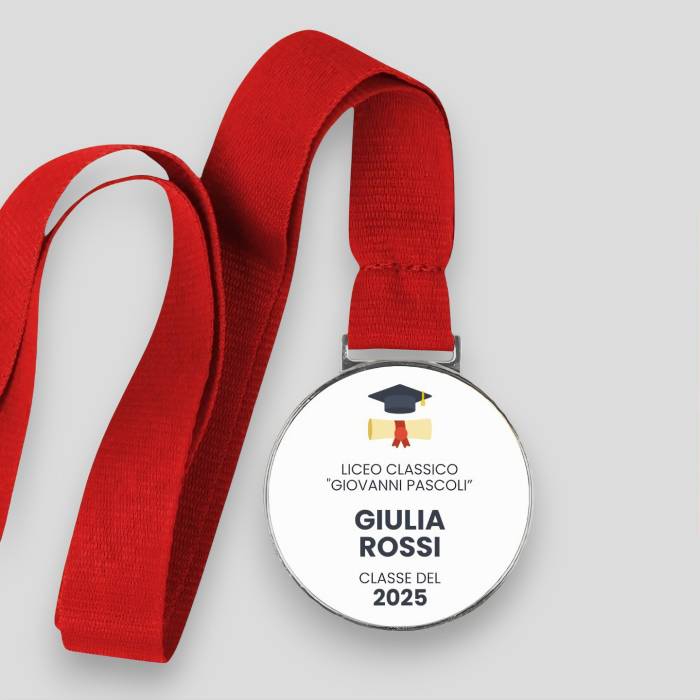 Medaglia personalizzata - Laureato