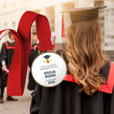 Medaglia personalizzata - Laureato