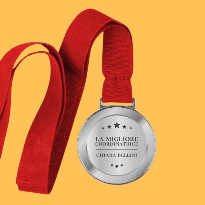 Medaglia personalizzata - La migliore maestra di classe