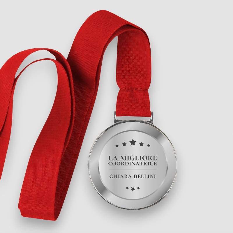 Medaglia personalizzata - La migliore maestra di classe