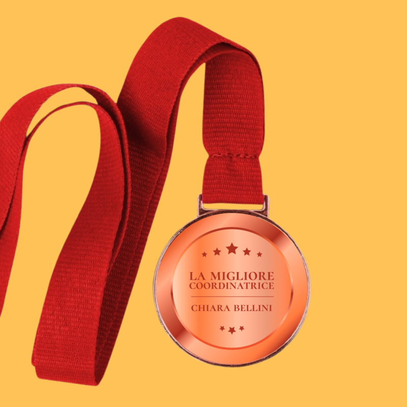 Medaglia personalizzata - La migliore maestra di classe