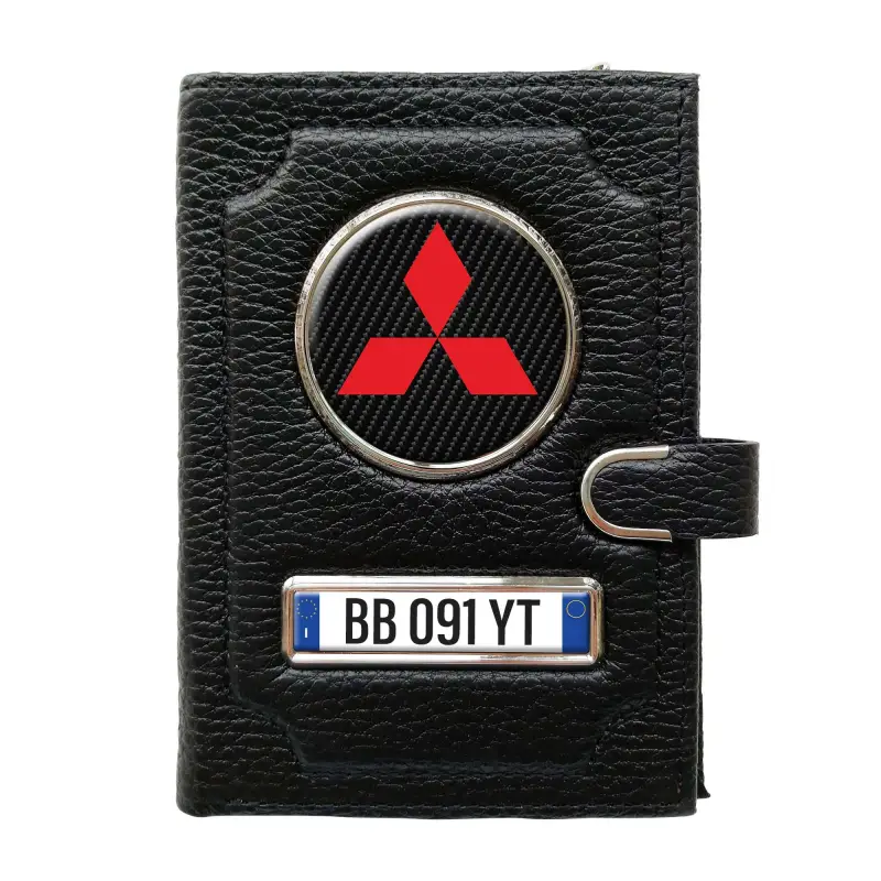 Portafoglio con scomparto per il denaro con clip - MITSUBISHI