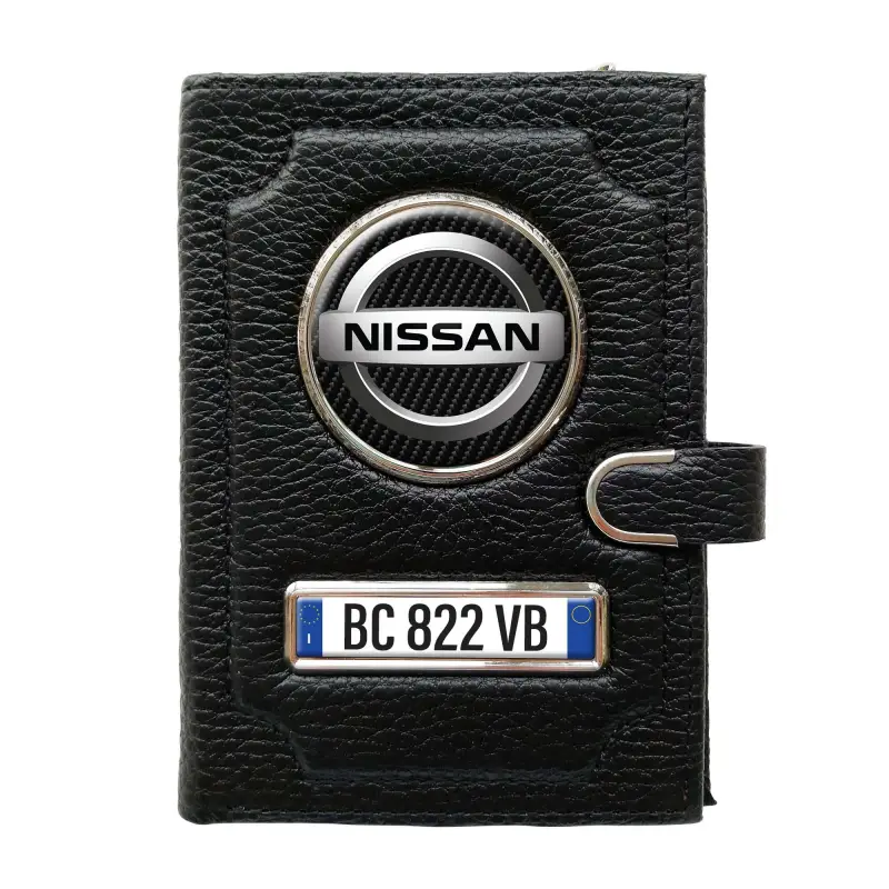 Portafoglio con scomparto per il denaro con clip - NISSAN
