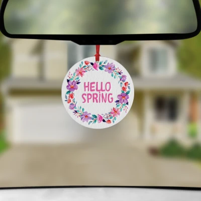 Deodorante auto personalizzato - Una bella primavera