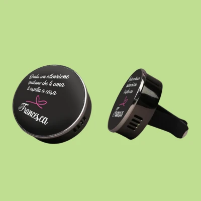 Deodorante per auto profumato - Messaggio