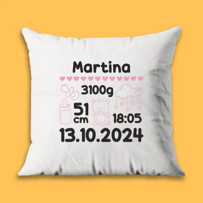 Cuscino personalizzato - Bimba