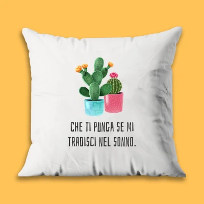 Cuscino personalizzato - Cactus