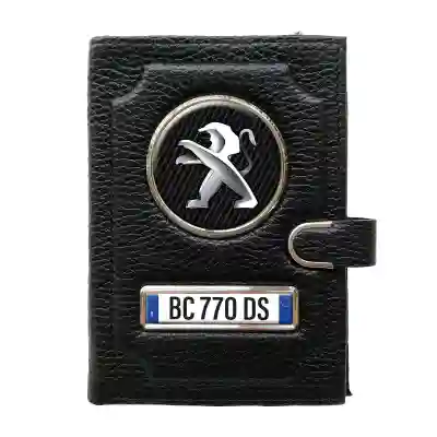 Portafoglio con scomparto per il denaro con clip - PEUGEOT