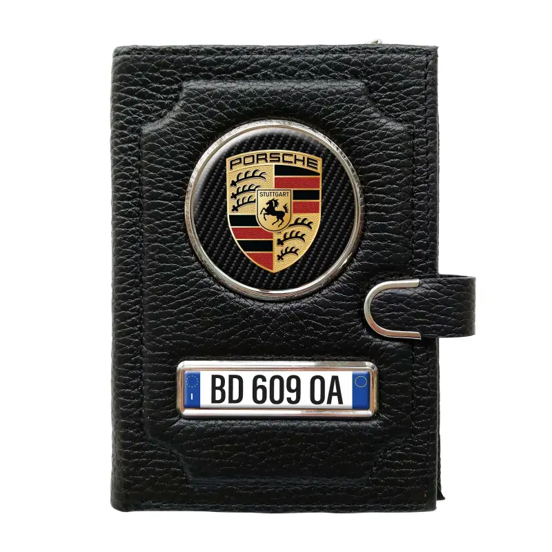 Portafoglio con scomparto per il denaro con clip - PORSCHE