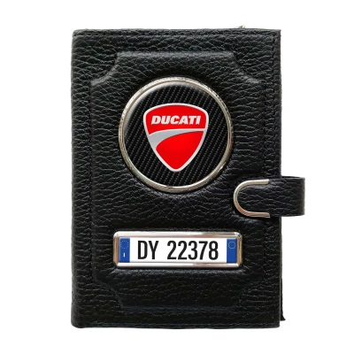Portafoglio con scomparto per il denaro con clip - Ducati