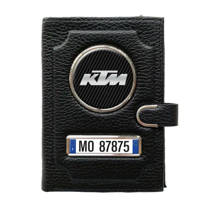 Portafoglio con scomparto per il denaro con clip - KTM