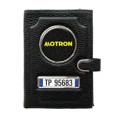 Portafoglio con scomparto per il denaro con clip - Motron
